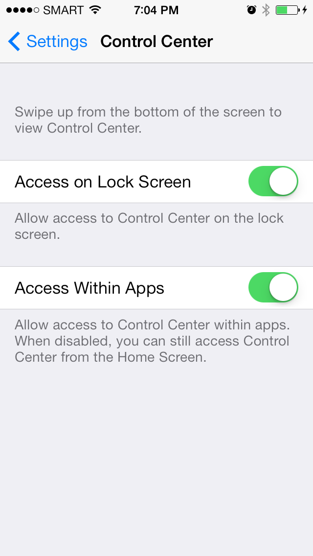How to Auto Rotate iPhone 5 or iPhone 5S or 5C in iOS 7
